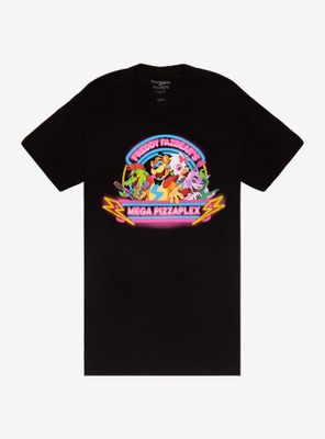 Five Nights At Freddy's Neon Sign Group T-Shirt