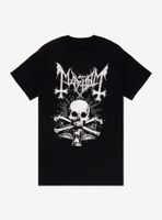 Mayhem Skull & Hourglass T-Shirt