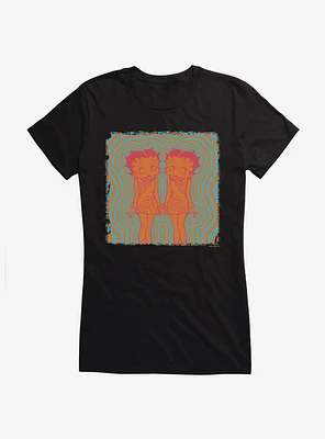 Betty Boop Groovy Kaleidoscope Girls T-Shirt