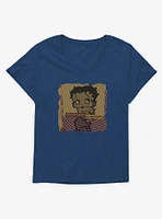 Betty Boop Oop A Doop Girls T-Shirt Plus