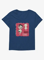 Betty Boop Time For A Girls T-Shirt Plus