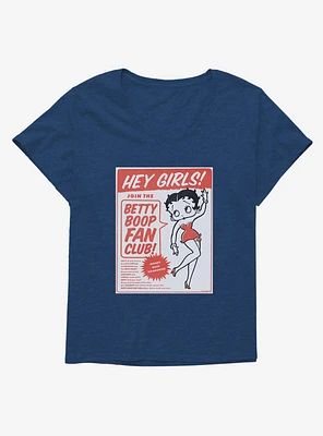 Betty Boop Hey Girls T-Shirt Plus