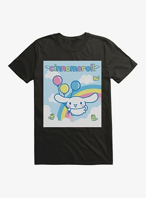 Cinnamoroll Balloons And Rainbow T-Shirt