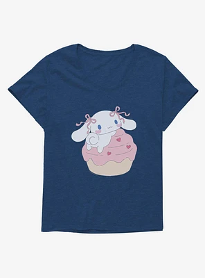 Cinnamoroll Heart Cupcake Girls T-Shirt Plus