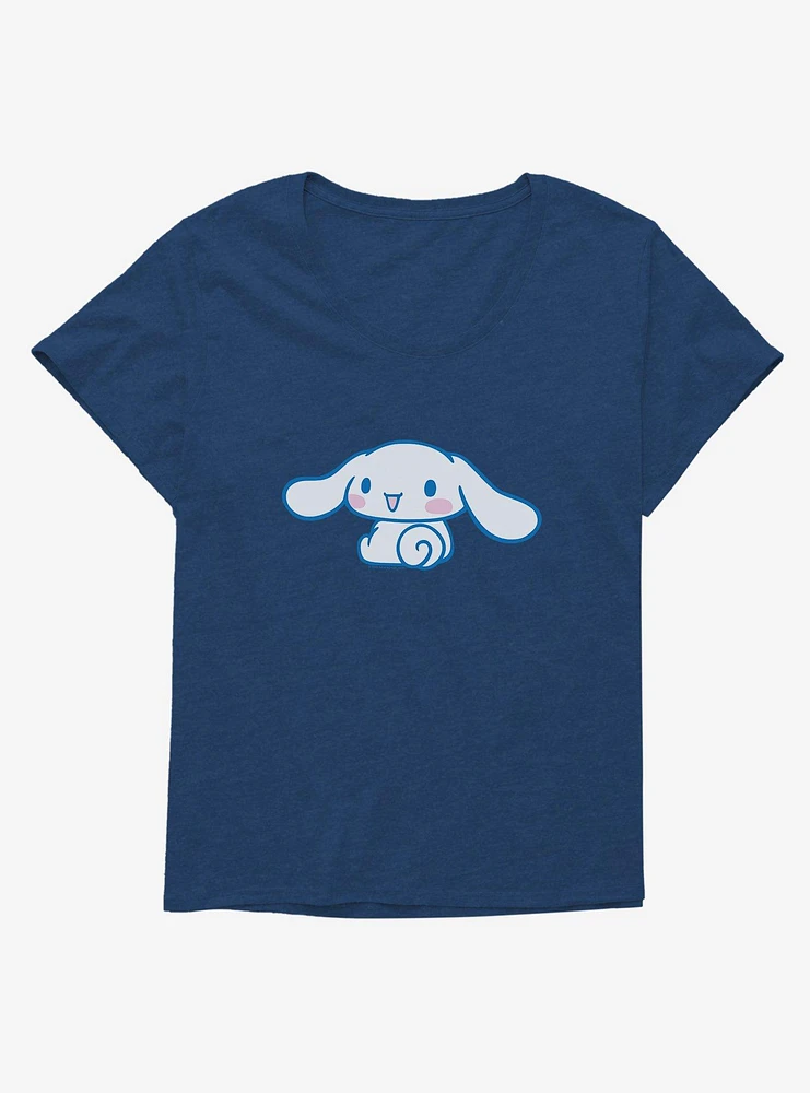 Cinnamoroll Sitting And All Smiles Girls T-Shirt Plus