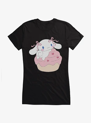Cinnamoroll Heart Cupcake Girls T-Shirt