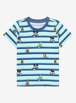Disney Mickey Mouse & Friends Striped Toddler T-Shirt - BoxLunch Exclusive