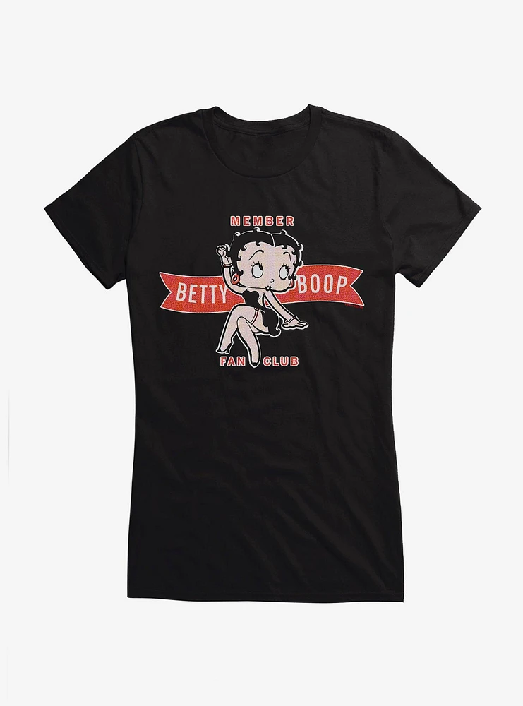 Betty Boop Fan Club Member Girls T-Shirt