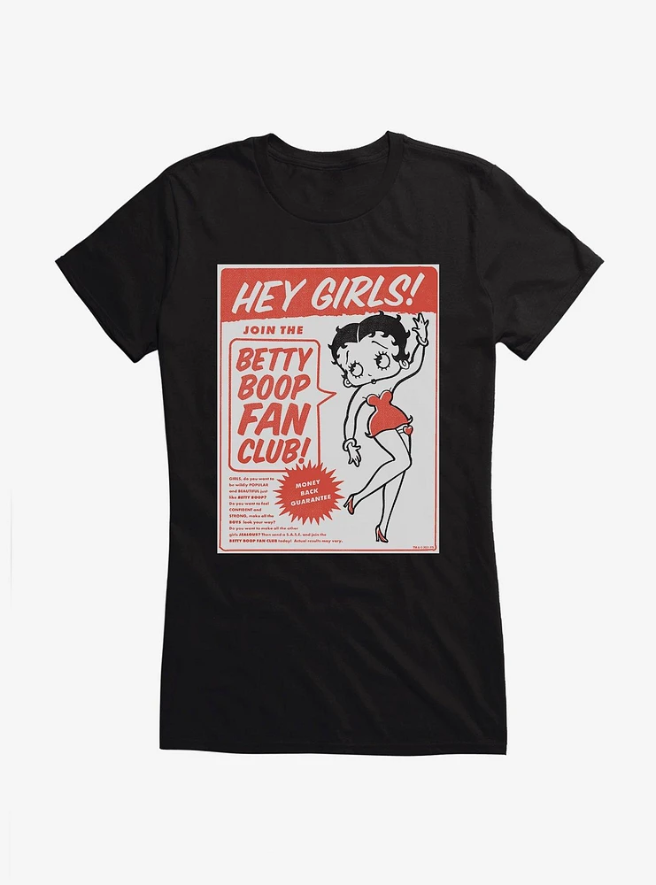 Betty Boop Hey Girls T-Shirt