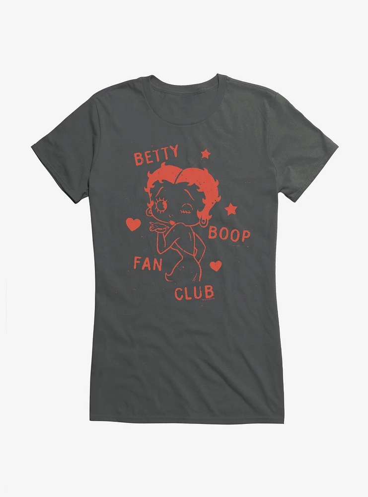 Betty Boop Stars And Hearts Girls T-Shirt