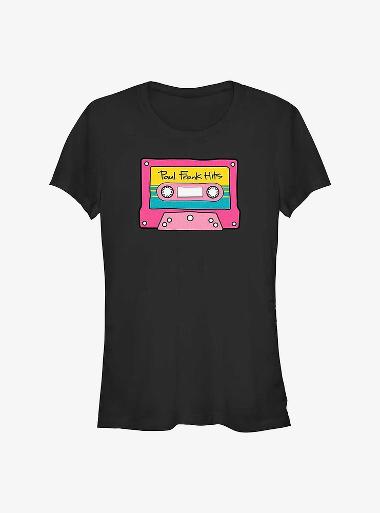 Paul Frank Pink Mix Tape Slides Girls T-Shirt