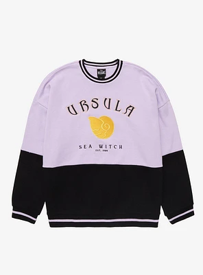Disney The Little Mermaid Ursula Panel Crewneck - BoxLunch Exclusive