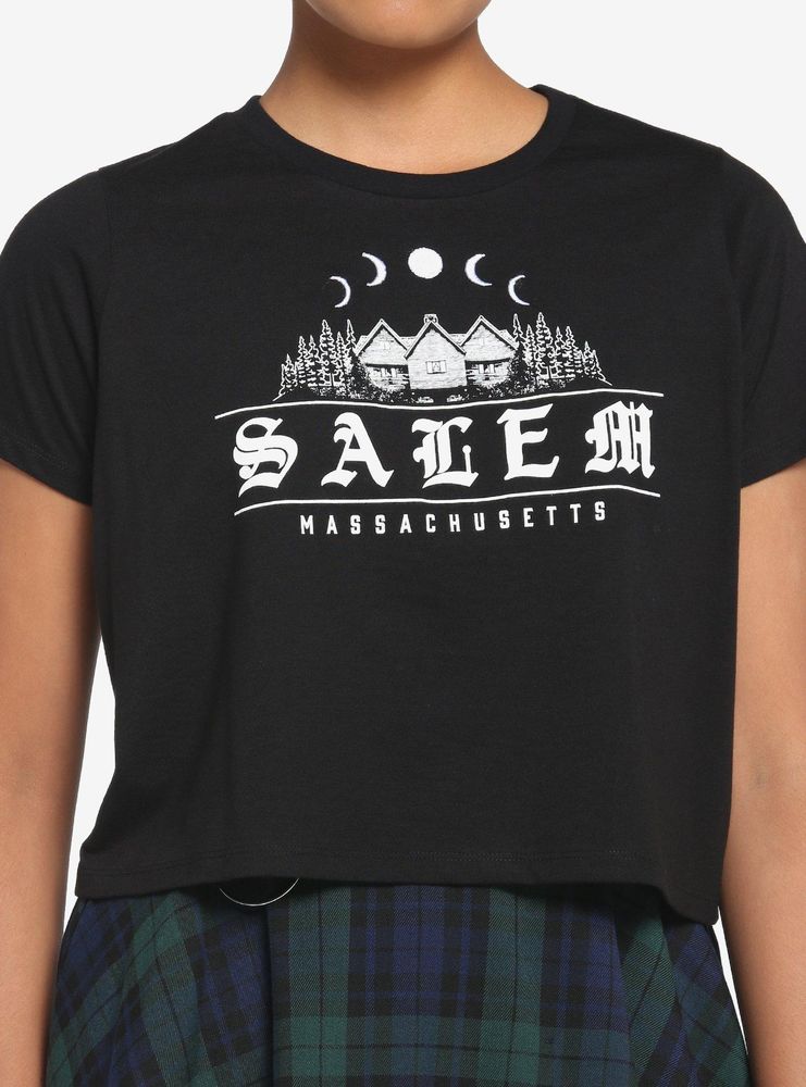 Salem House Girls Crop T-Shirt