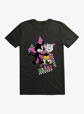 Felix The Cat Kitty And Dancing T-Shirt