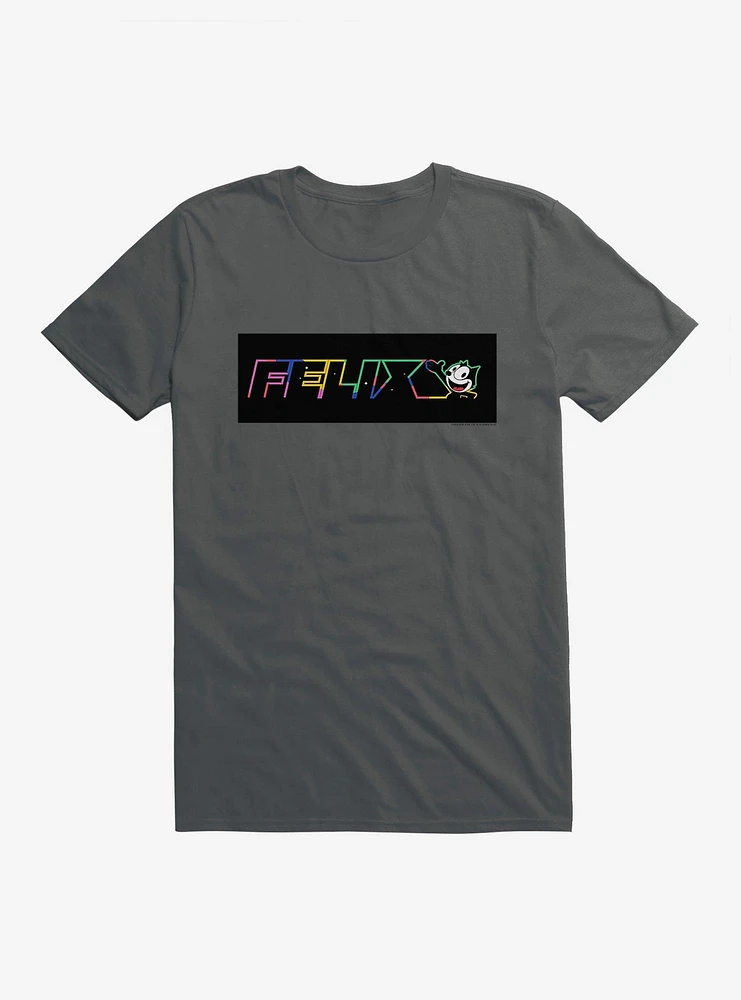 Felix The Cat Neon Space T-Shirt