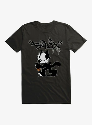 Felix The Cat Spray Painting T-Shirt