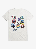 Felix The Cat Sticker Collection T-Shirt