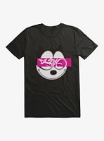 Felix The Cat Graffiti Art Text Box T-Shirt