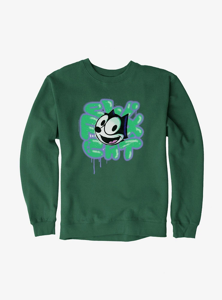 Felix The Cat Graffiti Art Sweatshirt