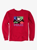 Felix The Cat Bright Smile Sweatshirt