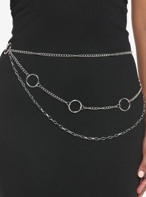 O-Ring Side Drape Chain Belt