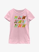 Paul Frank Ellie Pattern Youth Girls T-Shirt