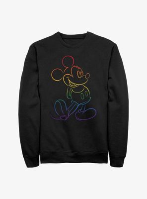 Disney Mickey Mouse Big Pride Sweatshirt