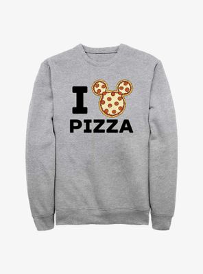 Disney Mickey Mouse I Love Pizza Sweatshirt