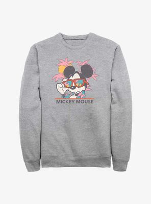Disney Mickey Mouse Retro Beach Sweatshirt