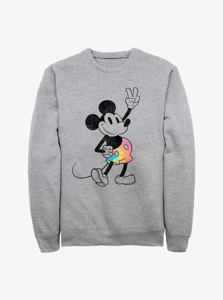 Disney Mickey Mouse Tie Dye Sweatshirt