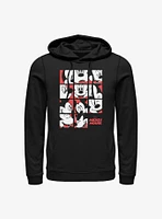 Disney Mickey Mouse Expression Grid Hoodie