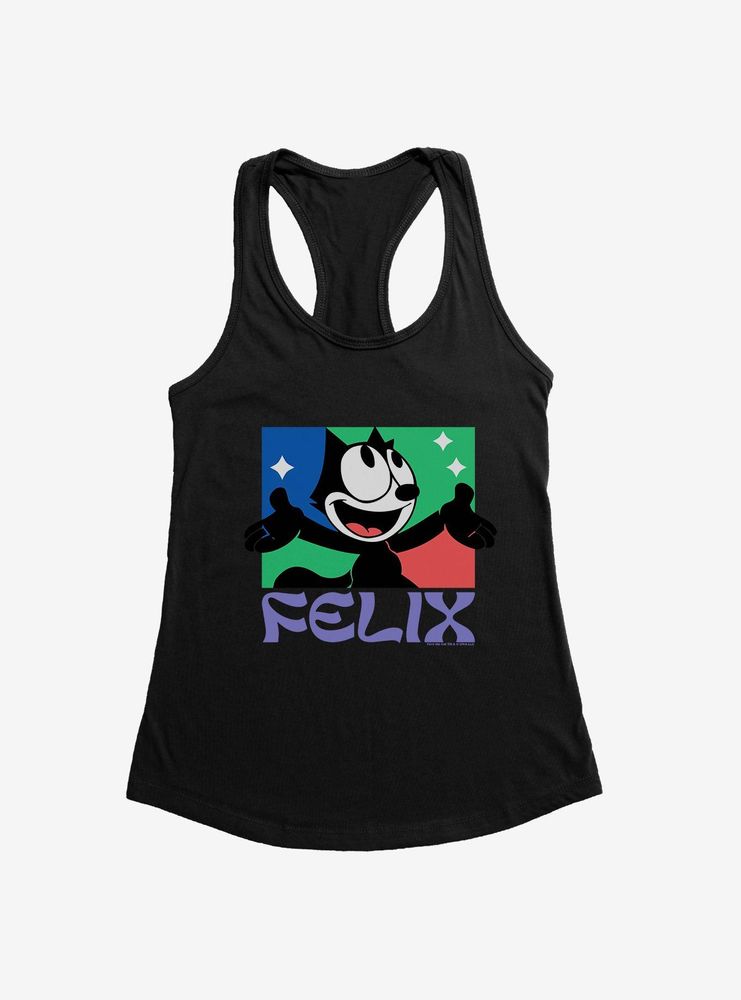 Felix The Cat Bright Smile Womens Tank Top