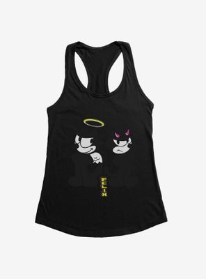 Felix The Cat Good And Evil Womens Tank Top