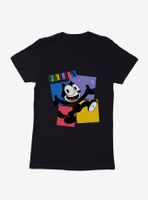 Felix The Cat Box Graphic Womens T-Shirt