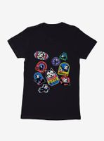 Felix The Cat Sticker Collection Womens T-Shirt