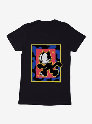 Felix The Cat Superstar Walk Womens T-Shirt