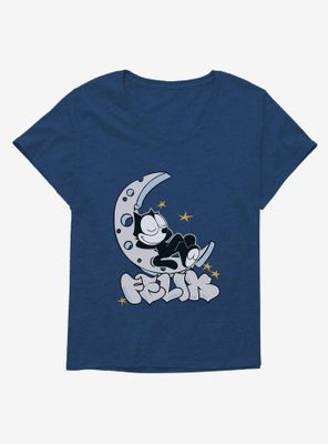 Felix The Cat Sweet Dreams Womens T-Shirt Plus