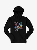 Felix The Cat Sticker Collection Hoodie