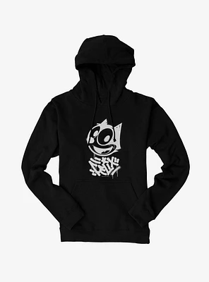 Felix The Cat Graffiti Art All Smiles Hoodie