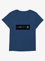 Felix The Cat Neon Space Girls T-Shirt Plus