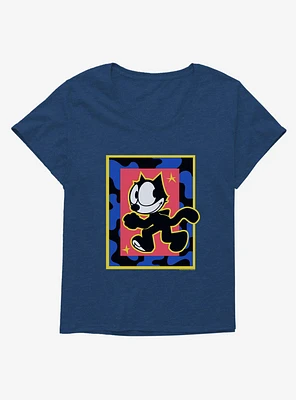 Felix The Cat Superstar Walk Girls T-Shirt Plus