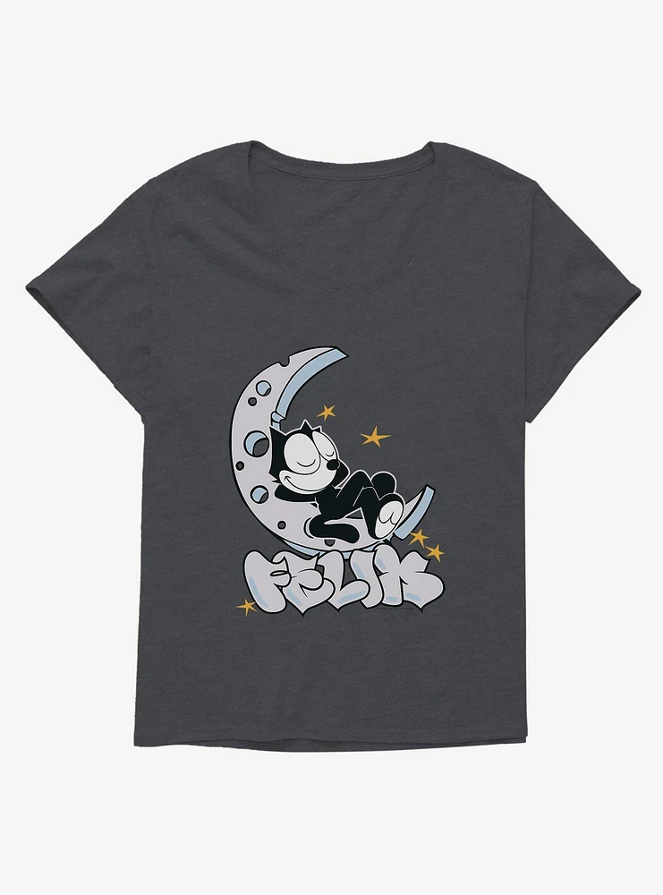 Felix The Cat Sweet Dreams Girls T-Shirt Plus