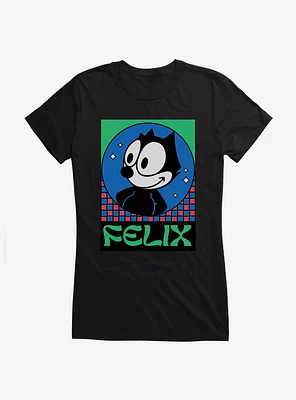 Felix The Cat Diamond Stars Girls T-Shirt