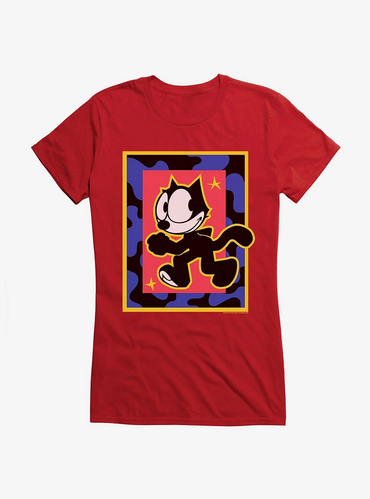 Felix The Cat Superstar Walk Girls T-Shirt