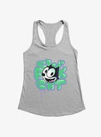 Felix The Cat Graffiti Art Girls Tank