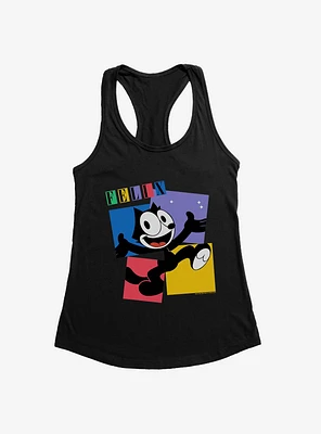 Felix The Cat Box Graphic Girls Tank