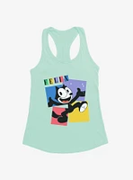 Felix The Cat Box Graphic Girls Tank