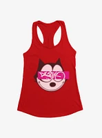 Felix The Cat Graffiti Art Text Box Girls Tank