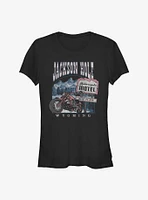 Jackson Hole Motel Girls T-Shirt