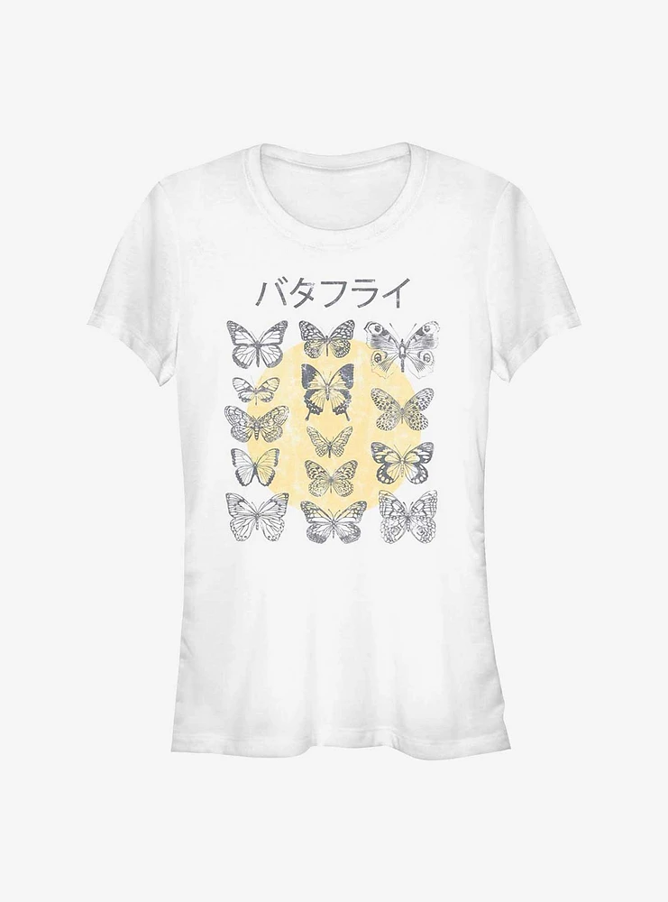 Kanji Butterflies Girls T-Shirt